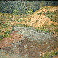 Andersen - oil painting - The Sand Bank