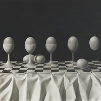Chris Van Allsburg - Print - Eggs