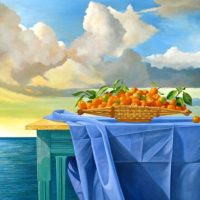 Sober&oacute;n - oil painting, "The Gift"
