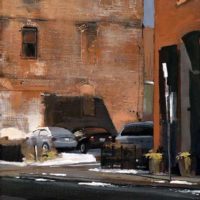 Andrew Haines - Oil Painting - Spring Snow