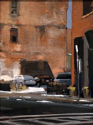 Andrew Haines - Oil Painting - Spring Snow